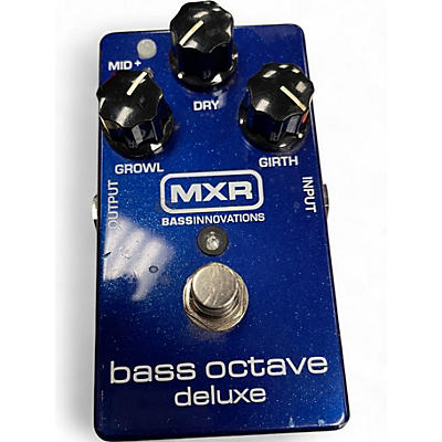 Used MXR M288 Bass Octave Deluxe Bass Effect Pedal