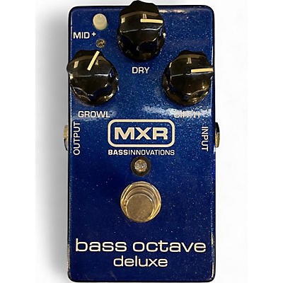 Used MXR M288 Bass Octave Deluxe Bass Effect Pedal