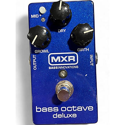 Used MXR M288 Bass Octave Deluxe Bass Effect Pedal