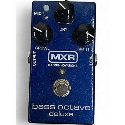 Used MXR M288 Bass Octave Deluxe Bass Effect Pedal