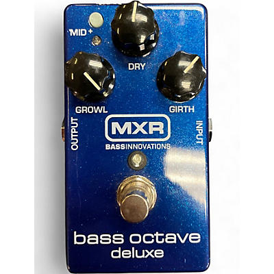 Used MXR M288 Bass Octave Deluxe Bass Effect Pedal