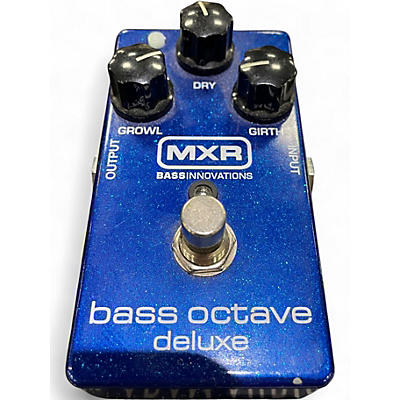 Used MXR M288 Bass Octave Deluxe Bass Effect Pedal