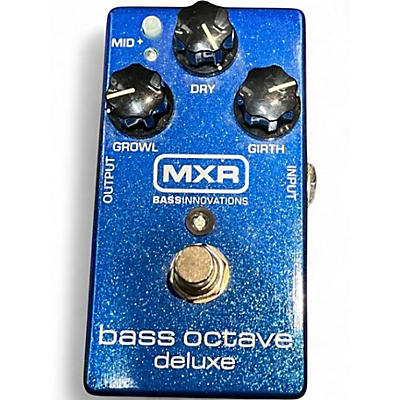 Used MXR M288 Bass Octave Deluxe Bass Effect Pedal