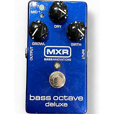 Used MXR M288 Bass Octave Deluxe Bass Effect Pedal
