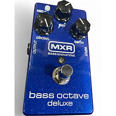 Used MXR M288 Bass Octave Deluxe Bass Effect Pedal