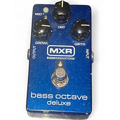Used MXR M288 Bass Octave Deluxe Bass Effect Pedal