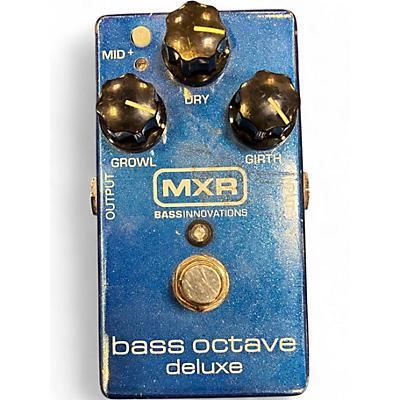 Used MXR M288 Bass Octave Deluxe Bass Effect Pedal
