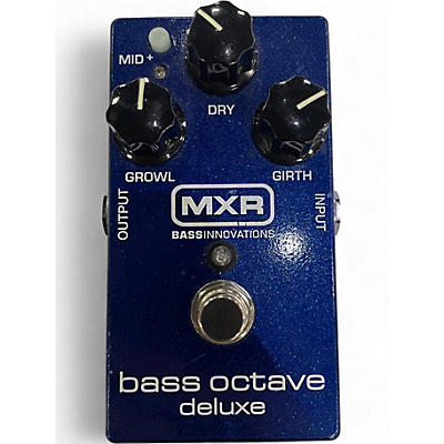 Used MXR M288 Bass Octave Deluxe Bass Effect Pedal