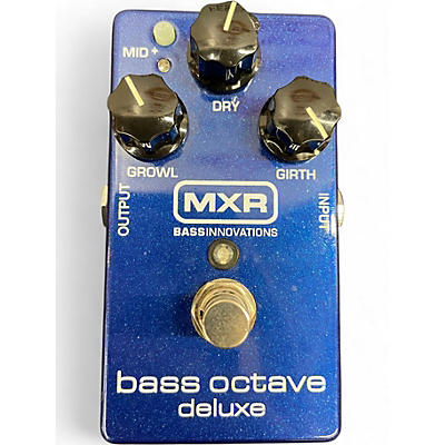 Used MXR M288 Bass Octave Deluxe Bass Effect Pedal