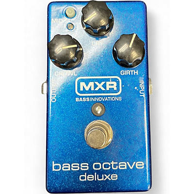 Used MXR M288 Bass Octave Deluxe Bass Effect Pedal