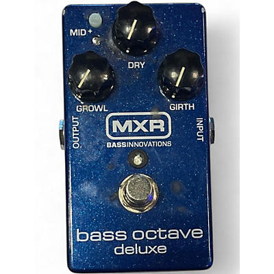Used MXR M288 Bass Octave Deluxe Bass Effect Pedal