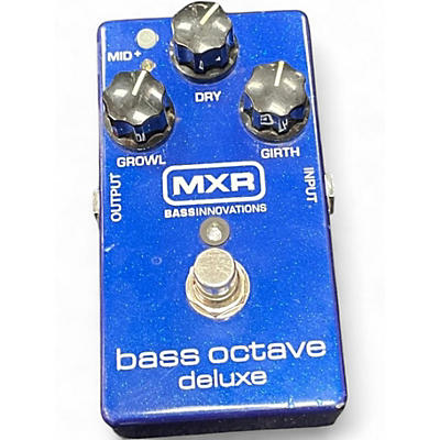 Used MXR M288 Bass Octave Deluxe Bass Effect Pedal
