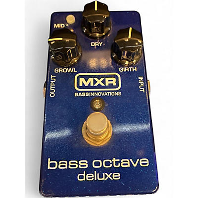 Used MXR M288 Bass Octave Deluxe Bass Effect Pedal