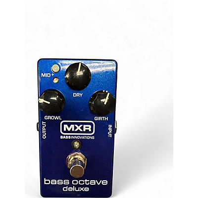 Used MXR M288 Bass Octave Deluxe Bass Effect Pedal