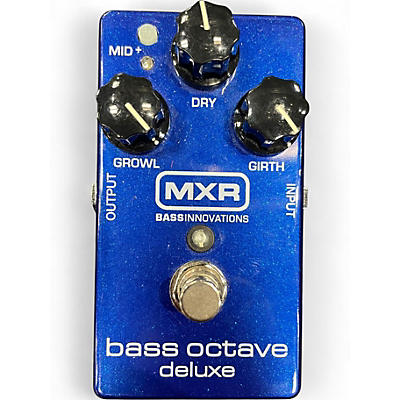 Used MXR M288 Bass Octave Deluxe Bass Effect Pedal