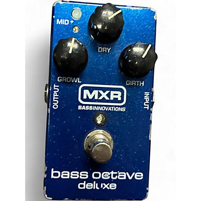 Used MXR M288 Bass Octave Deluxe Bass Effect Pedal