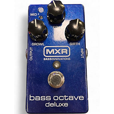 Used MXR M288 Bass Octave Deluxe Bass Effect Pedal