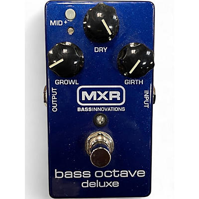 Used MXR M288 Bass Octave Deluxe Bass Effect Pedal
