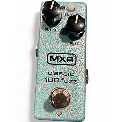Used MXR M296 Classic 108 Fuzz Mini Effect Pedal