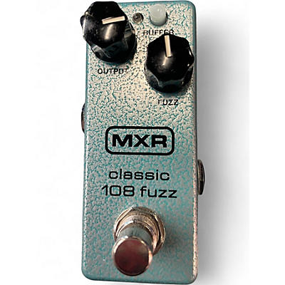 Used MXR M296 Classic 108 Fuzz Mini Effect Pedal