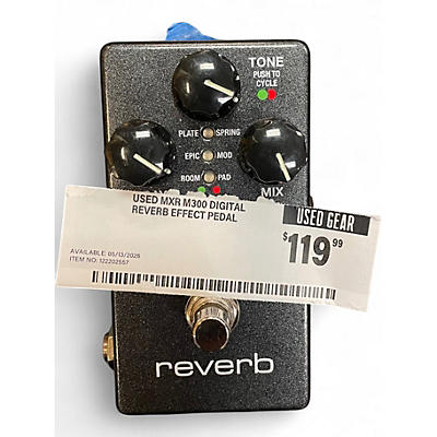 Used MXR M300 DIGITAL REVERB Effect Pedal