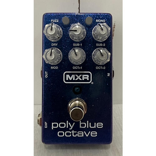 MXR Used MXR M306 POLY BLUE OCTAVE Effect Pedal