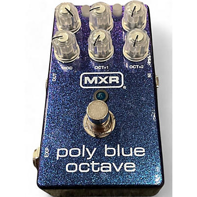 MXR Used MXR M306 Poly Blue Octave Effect Pedal