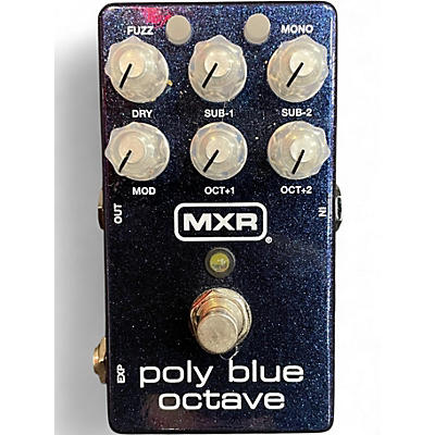Used MXR M306 Poly Blue Octave Effect Pedal