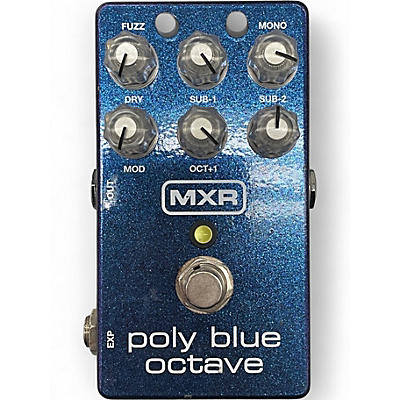Used MXR M306 Poly Blue Octave Effect Pedal