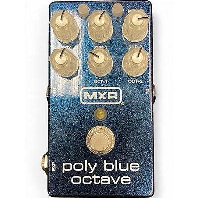 Used MXR M306 Poly Blue Octave Effect Pedal