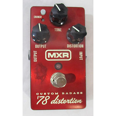 MXR Used MXR M78 1978 Custom Badass Distortion Effect Pedal