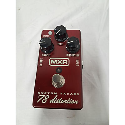 MXR Used MXR M78 1978 Custom Badass Distortion Effect Pedal