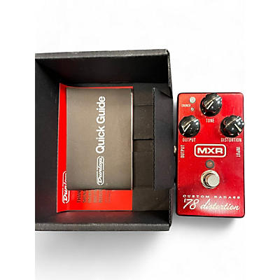 MXR Used MXR M78 1978 Custom Badass Distortion Effect Pedal