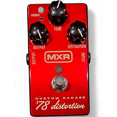 Used MXR M78 1978 Custom Badass Distortion Effect Pedal