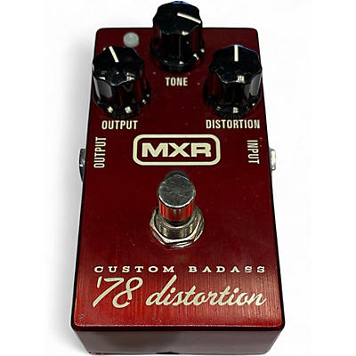 Used MXR M78 1978 Custom Badass Distortion Effect Pedal