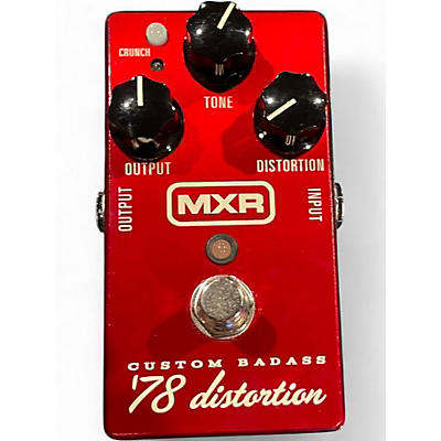 Used MXR M78 1978 Custom Badass Distortion Effect Pedal