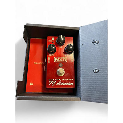 Used MXR M78 1978 Custom Badass Distortion Effect Pedal