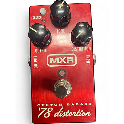 Used MXR M78 1978 Custom Badass Distortion Effect Pedal