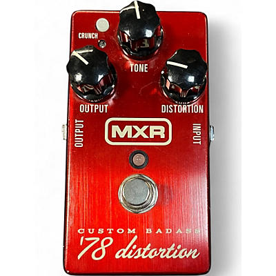 Used MXR M78 1978 Custom Badass Distortion Effect Pedal