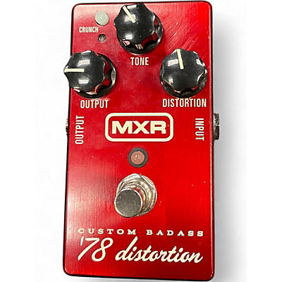 Used MXR M78 1978 Custom Badass Distortion Effect Pedal