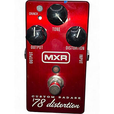 Used MXR M78 1978 Custom Badass Distortion Effect Pedal