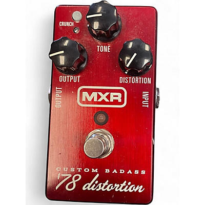 Used MXR M78 1978 Custom Badass Distortion Effect Pedal