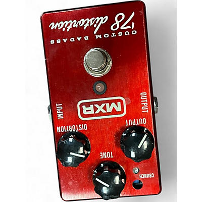 Used MXR M78 1978 Custom Badass Distortion Effect Pedal