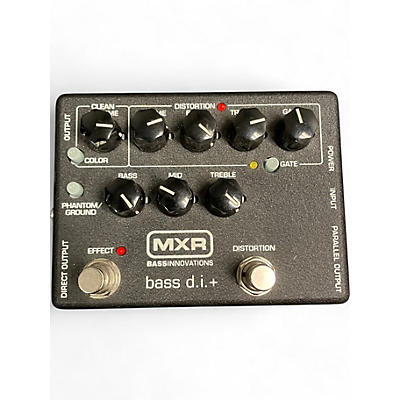 Used MXR M80 Bass Direct Box with Distortion Bass Effect Pedal