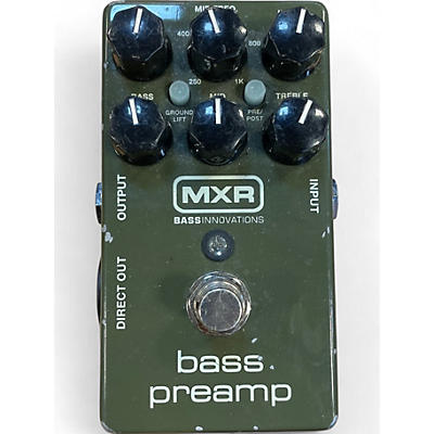 Used MXR M81 BASS PREAMP Bass Effect Pedal