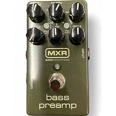 Used MXR M81 BASS PREAMP Bass Effect Pedal