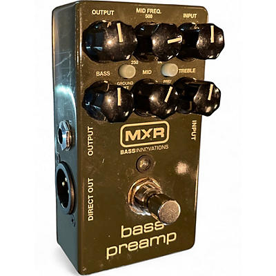 Used MXR M81 BASS PREAMP Bass Effect Pedal
