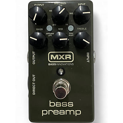 Used MXR M81 BASS PREAMP Bass Effect Pedal