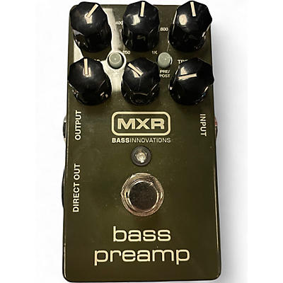 Used MXR M81 BASS PREAMP Effect Pedal