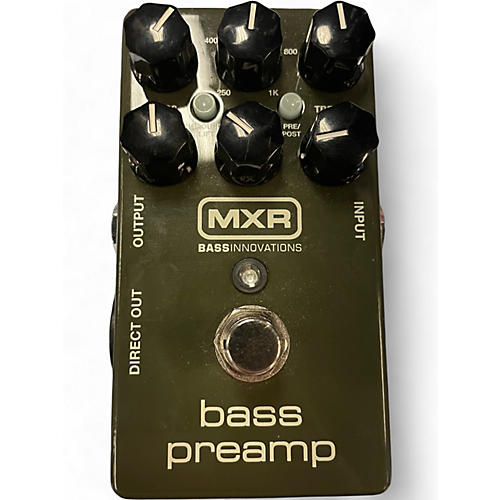Used MXR M81 BASS PREAMP Effect Pedal